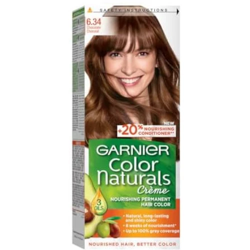 صبغة شعر جارنييه بني شوكولاتة 6.34