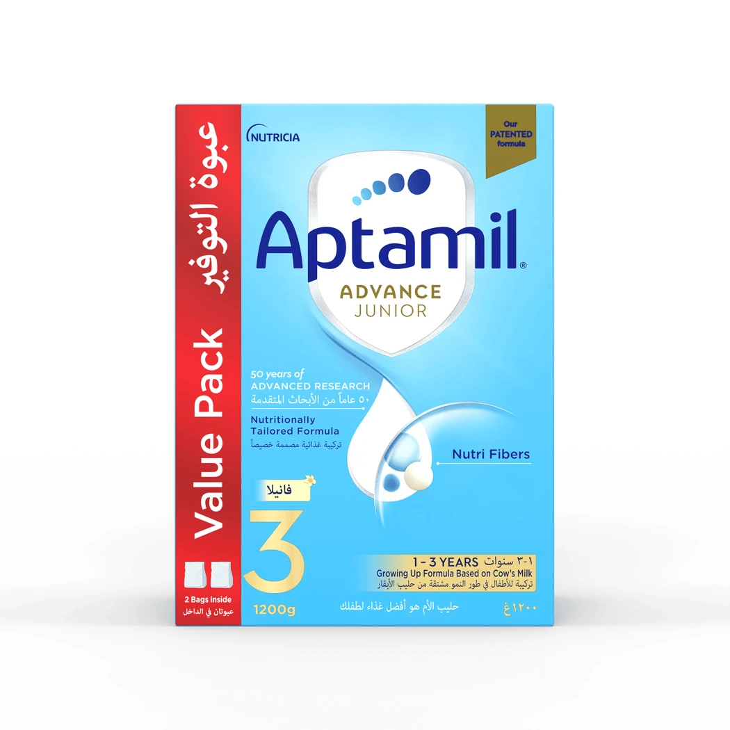 ابتاميل أدفانس جونيور المرحلة (3) 1-3 سنوات عبوة اقتصادية - 1200 جرام