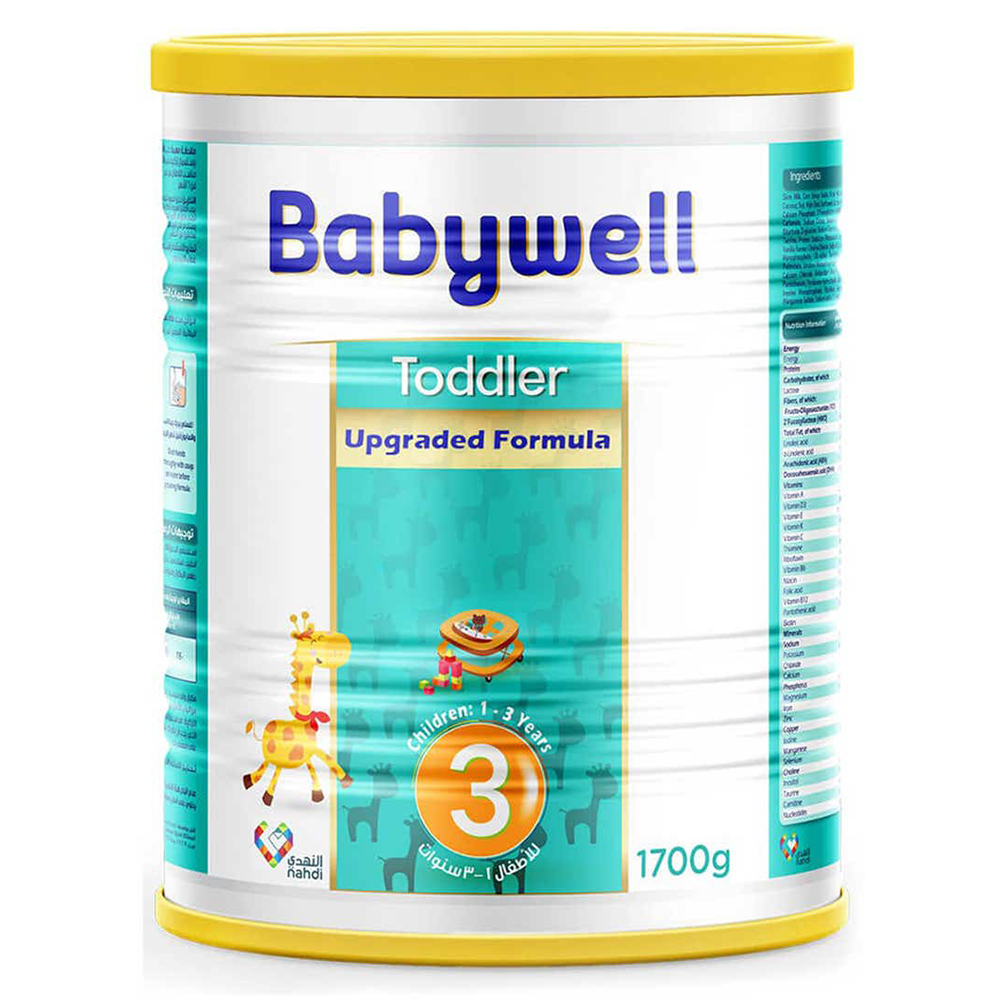 بيبي ويل حليب أطفال المرحلة (3) 1700 جم