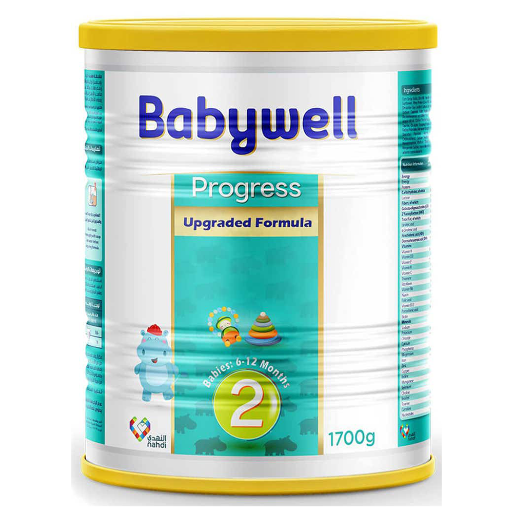 بيبي ويل حليب أطفال المرحلة (2) 1700 جم