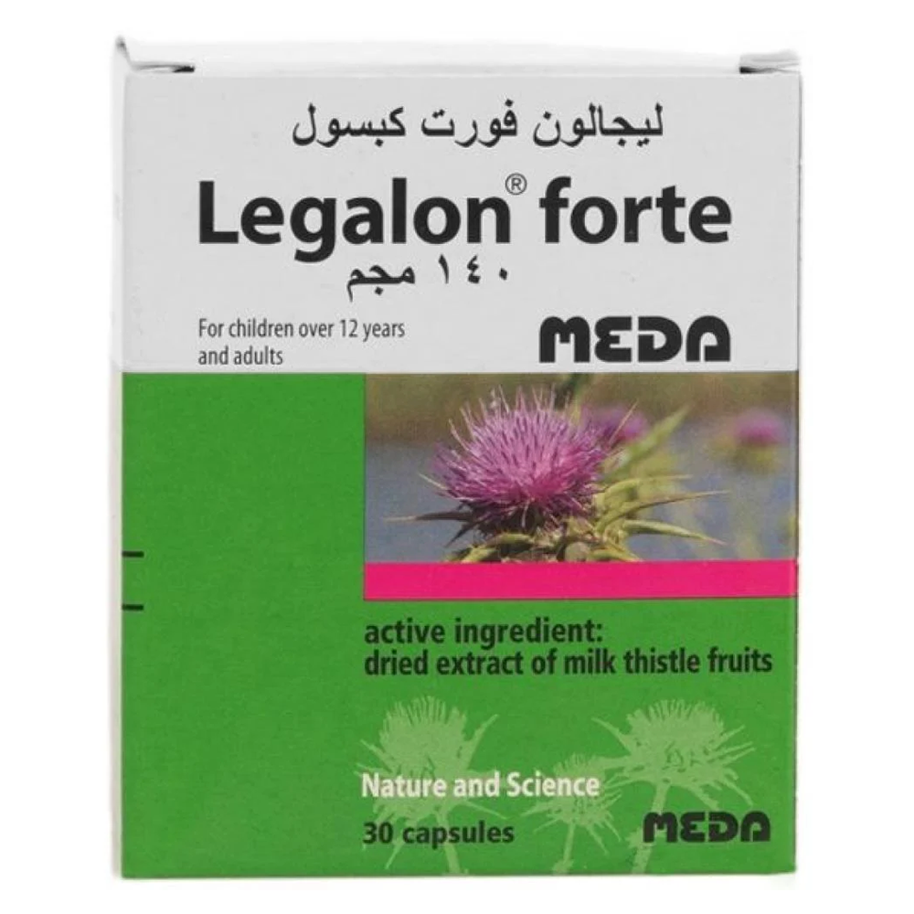 ليجالون فورت سيليمارين مدعم لوظائف الكبد - 30 كبسولة
