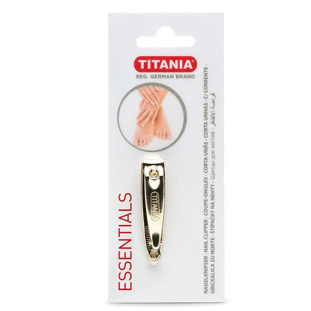 تيتانيا قصافة اظافر ذهبي 1055