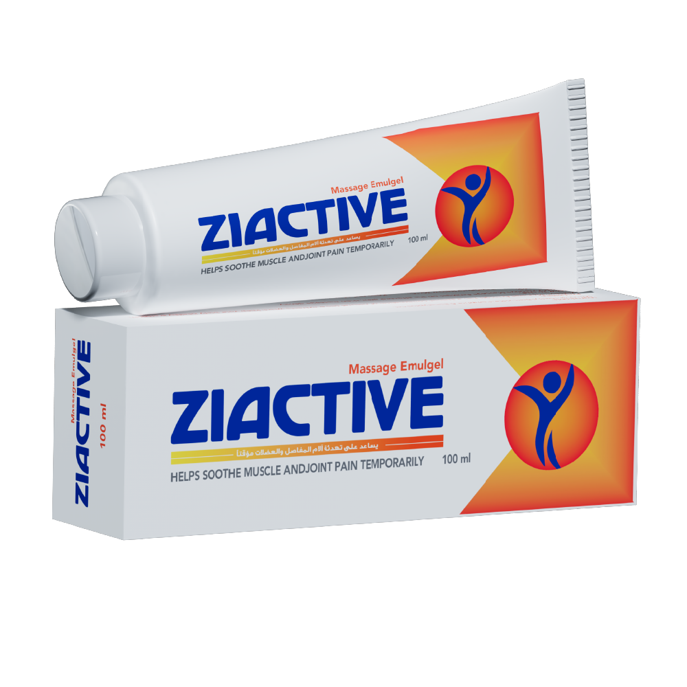 زي اكتيف جل لتخفيف ألم العضلات والمفاصل 100مل