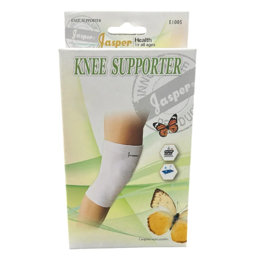 جاسبر مشد ركبة ابيض E 1005 مقاس XL