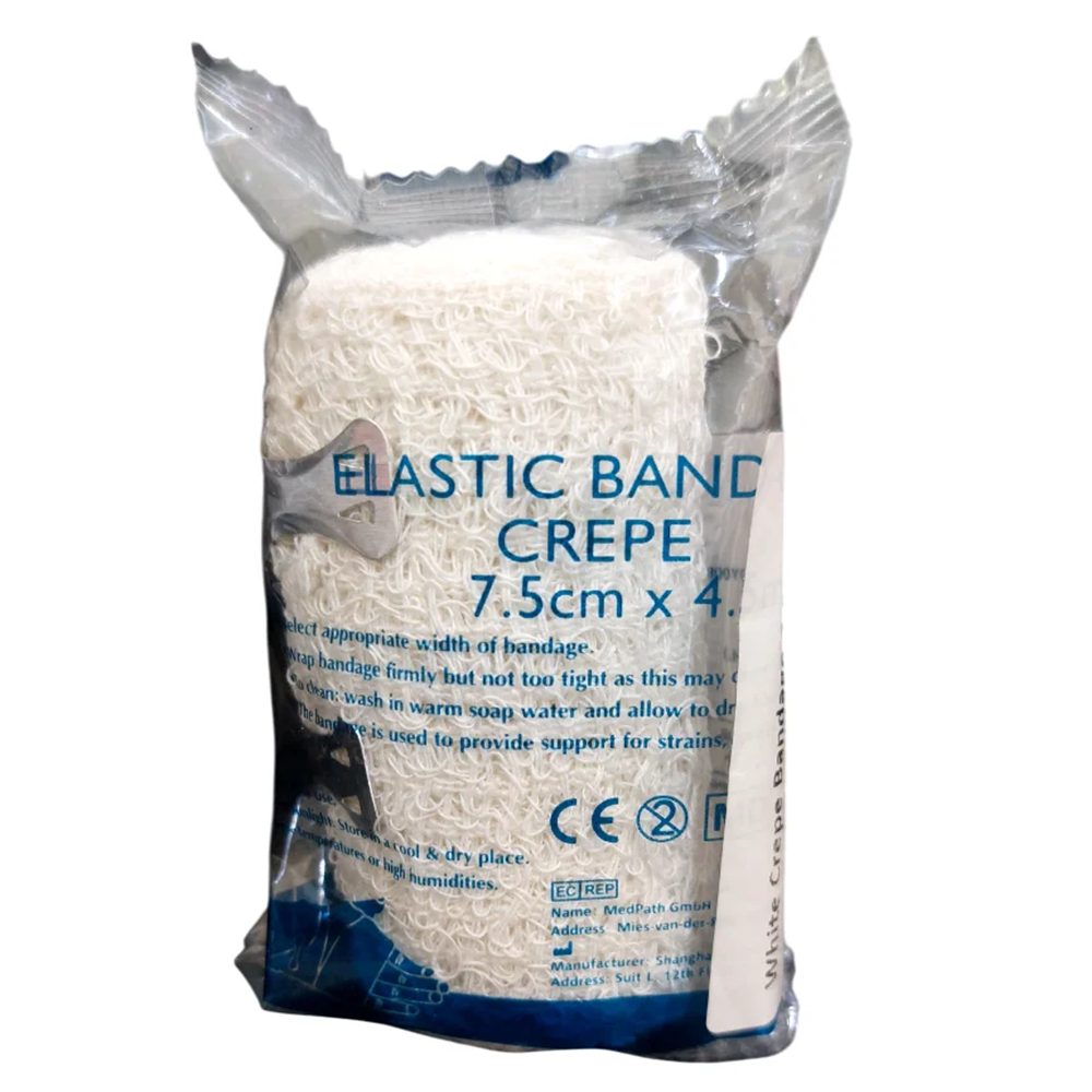 White compression bandage 7.5 cm