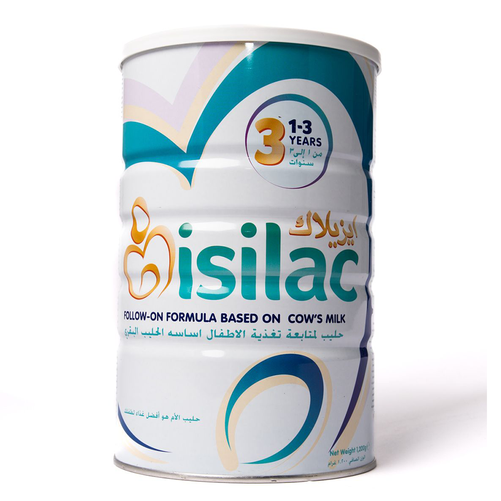 ايزيلاك، حليب اطفال، رقم 3، من 1-3 سنوات – 1200 جم