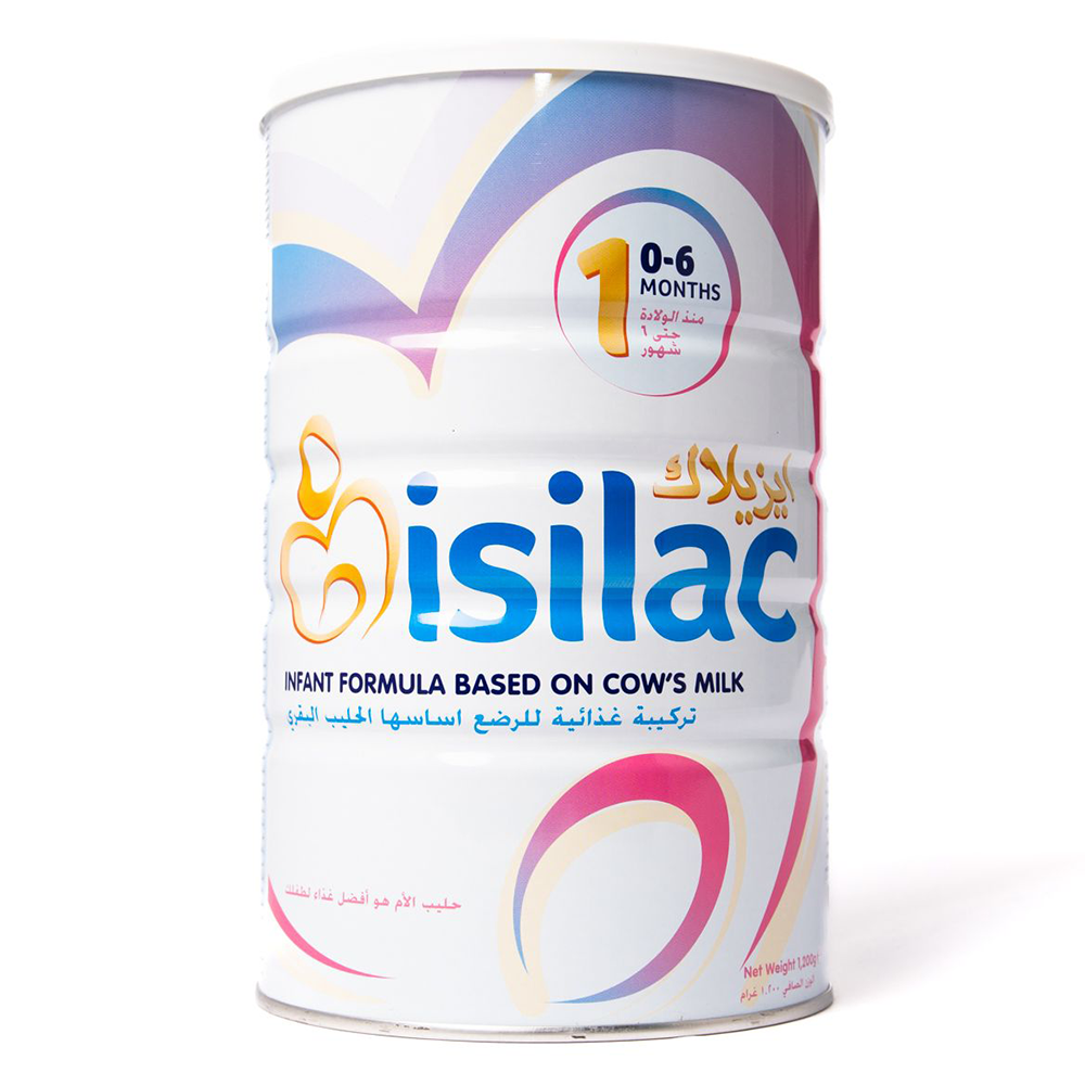 ايزيلاك حليب أطفال، المرحلة 1، من 0-6 أشهر  1200 جرام