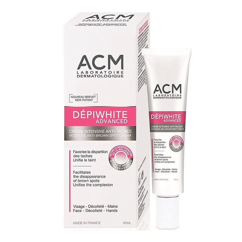 اي سي ام، ديبيوايت أدفانسد، كريم تفتيح مضاد للبقع البنية، يُوحد لون البشرة - 40 مل