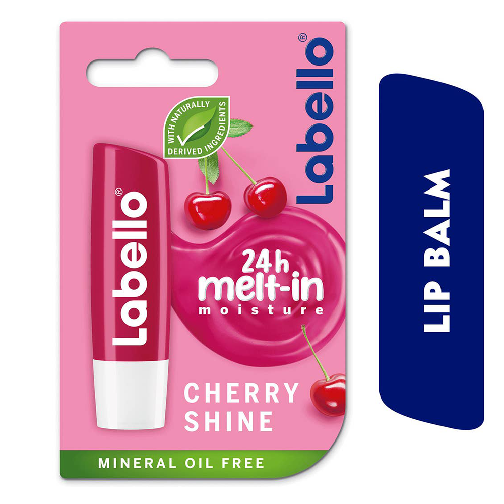 لابيلو مرطب شفاه أحمر ياقوتي ترطيب 24 ساعة رائحة الكرز - 4.8 جم