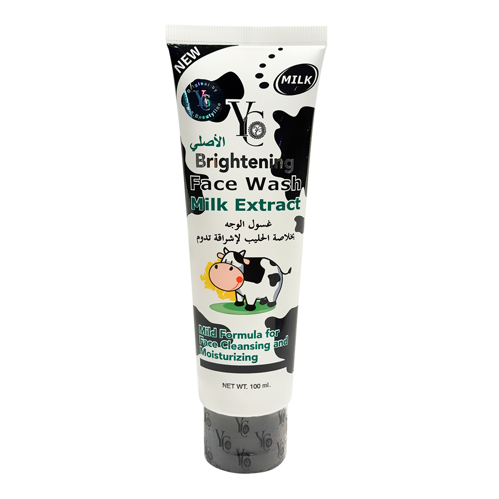 واي سي غسول الوجه المبيض بخلاصة الحليب 100 مل