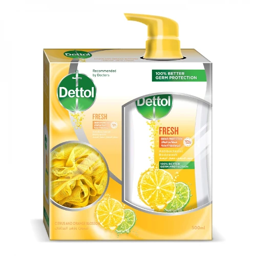 شاور جل ديتول بالليمون وزهر البرتقال - 250 مل