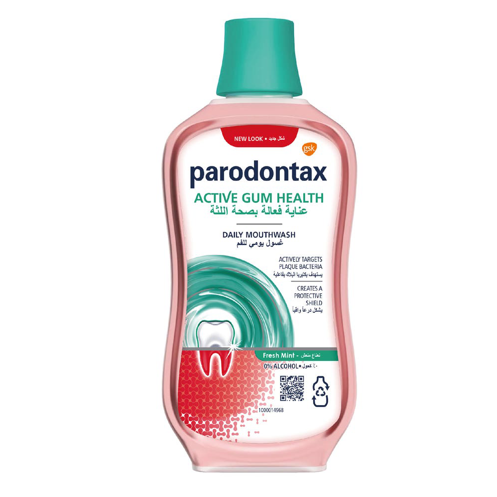 بارودونتكس غسول فم للثة النعناع – 300 مل