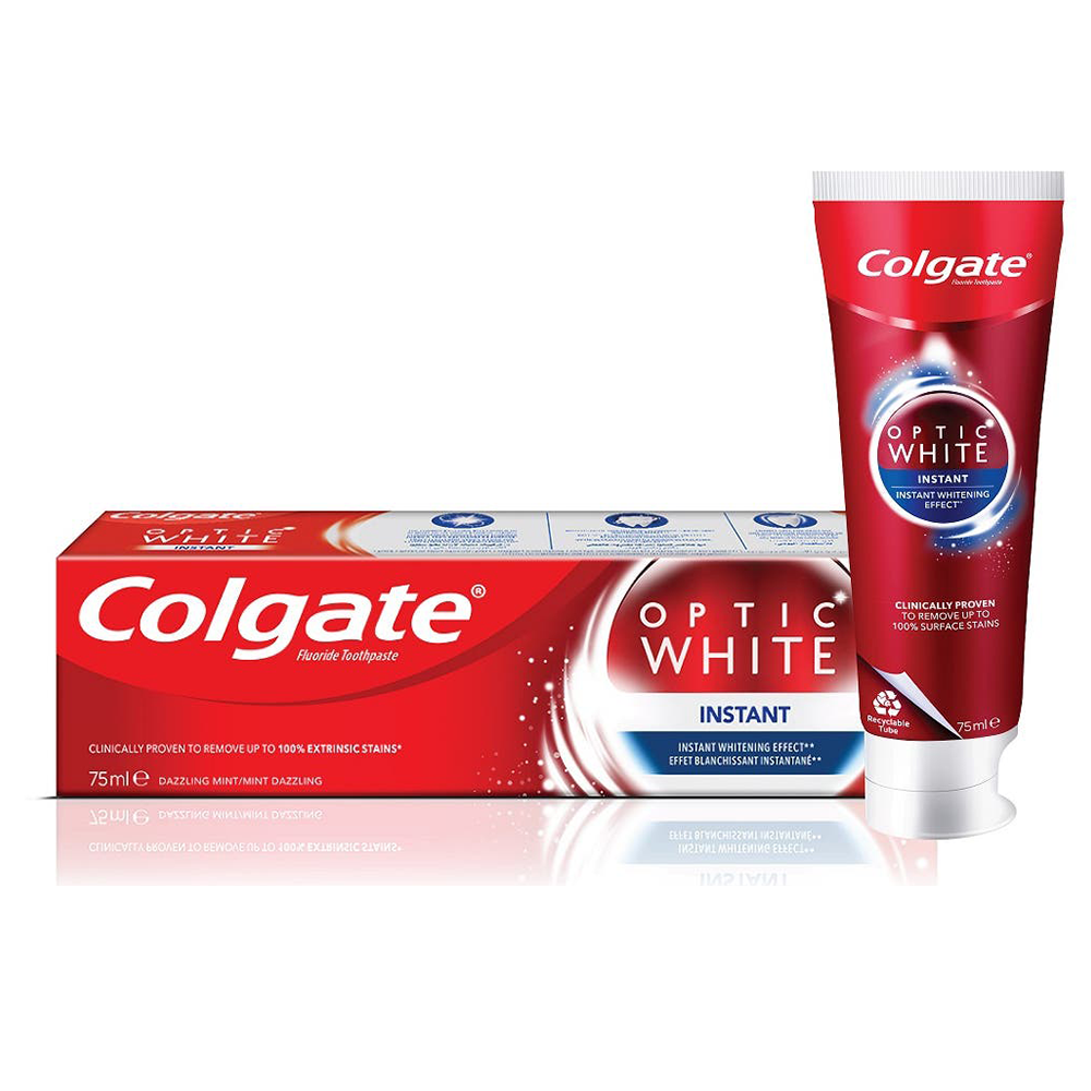 معجون أسنان كولجيت معجون للتبييض الفوري 75 مل