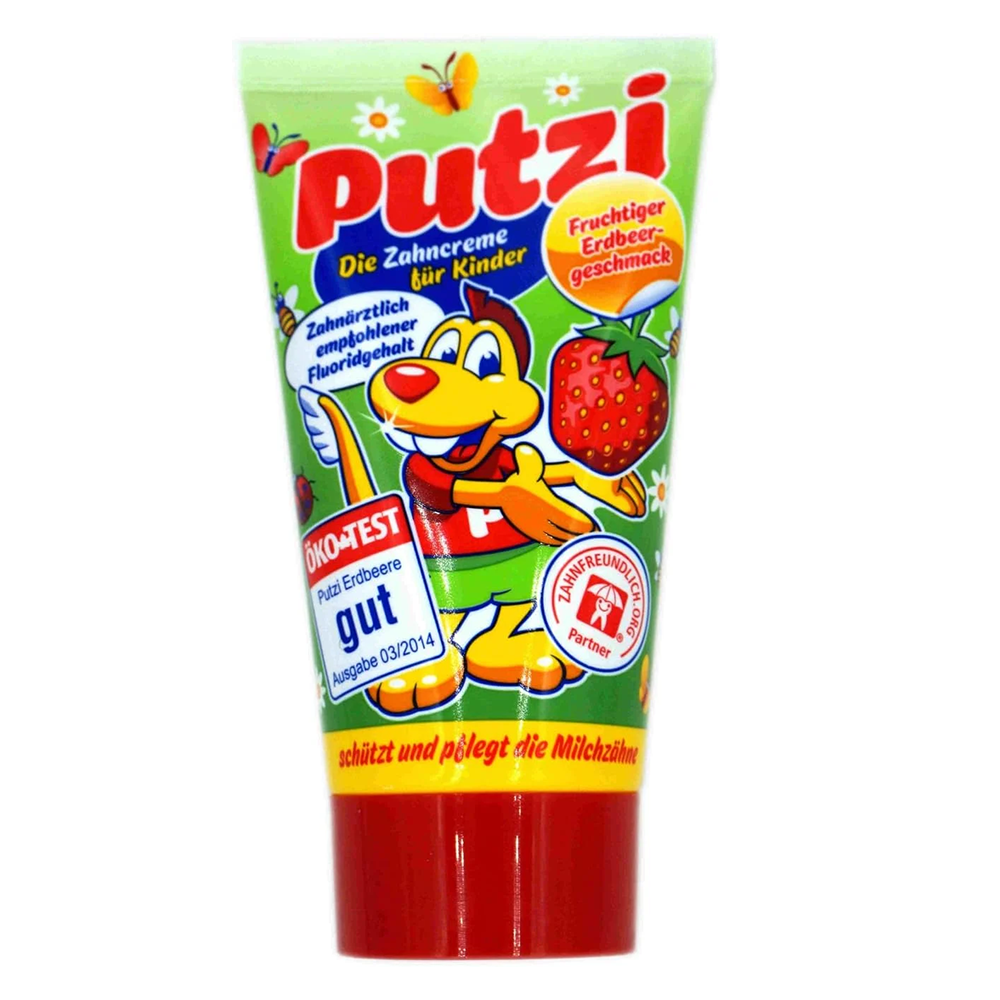 سلكا بوتزي معجون اسنان اطفال اقل من 6سنين  بـ الفرولة