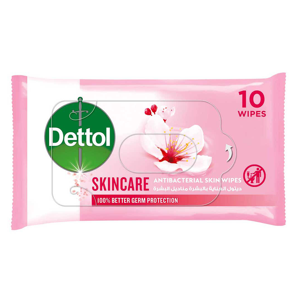 ديتول مناديل معقمة للبشرة 10 مناديل
