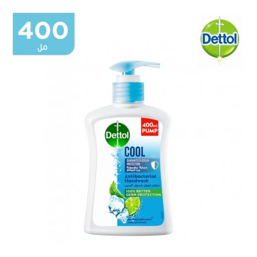 غسول اليدين ديتول كوول المضاد للبكتيريا - 400 مل