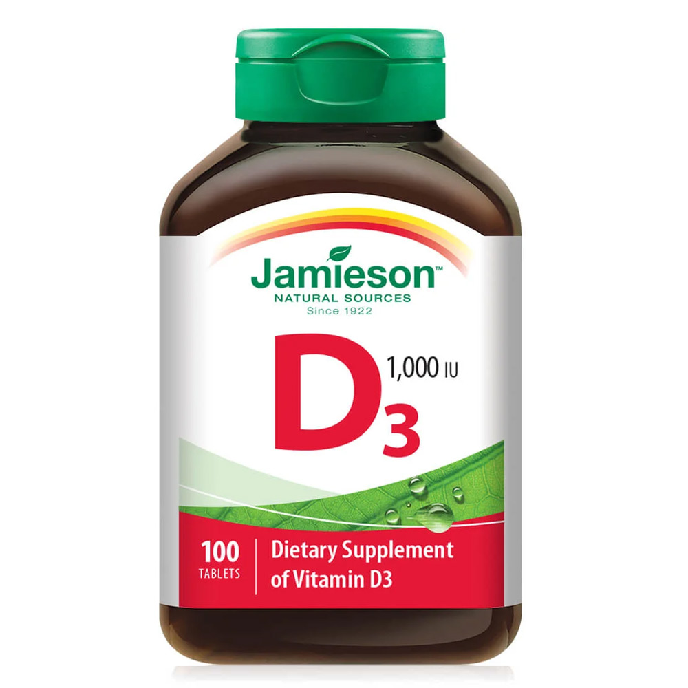 جاميسون فيتامين د 1000 وحدة 100 قرص