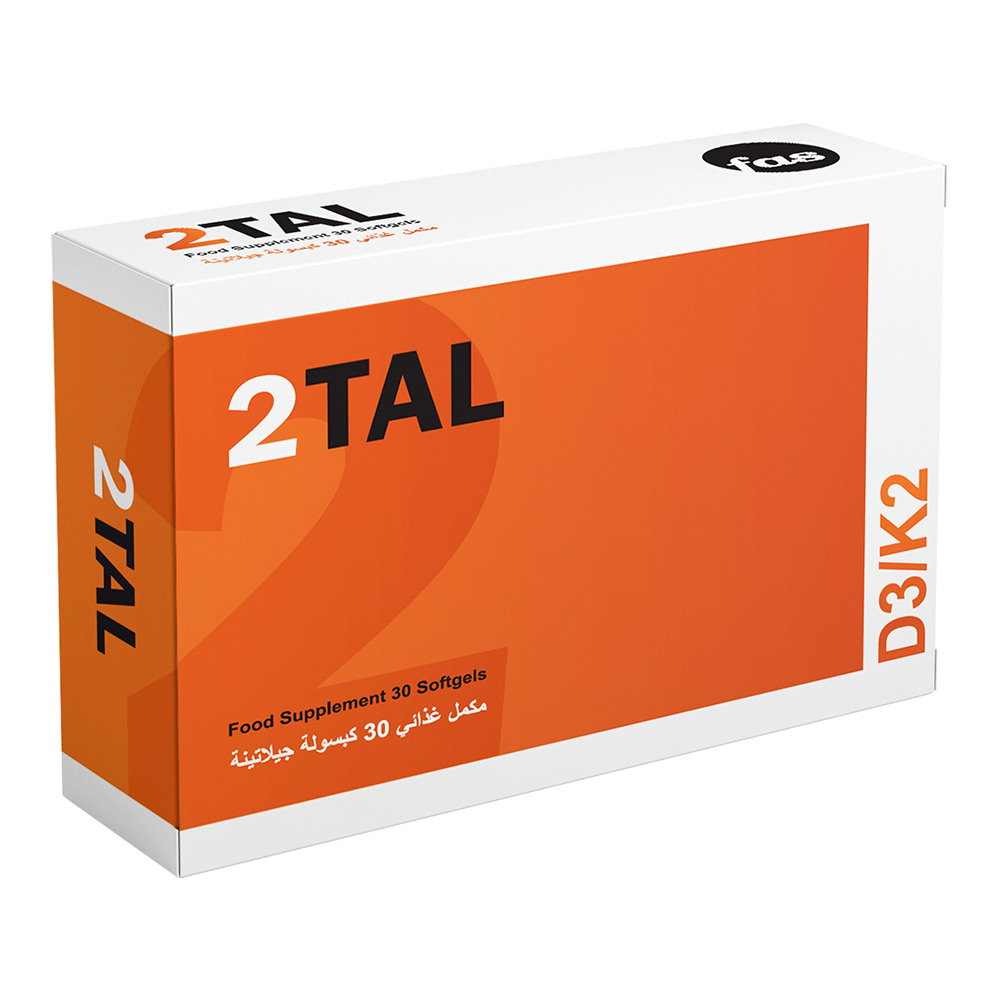 تو تال لصحة العظام وتقوية المناعة - 30 كبسولة