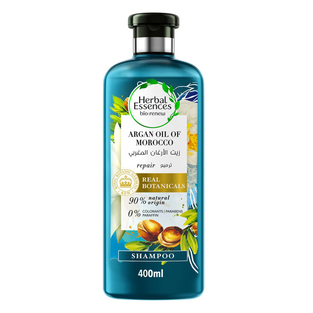 هيربال ايسنز شامبو ترميم بزيت الأرغان مغربي 400 مل