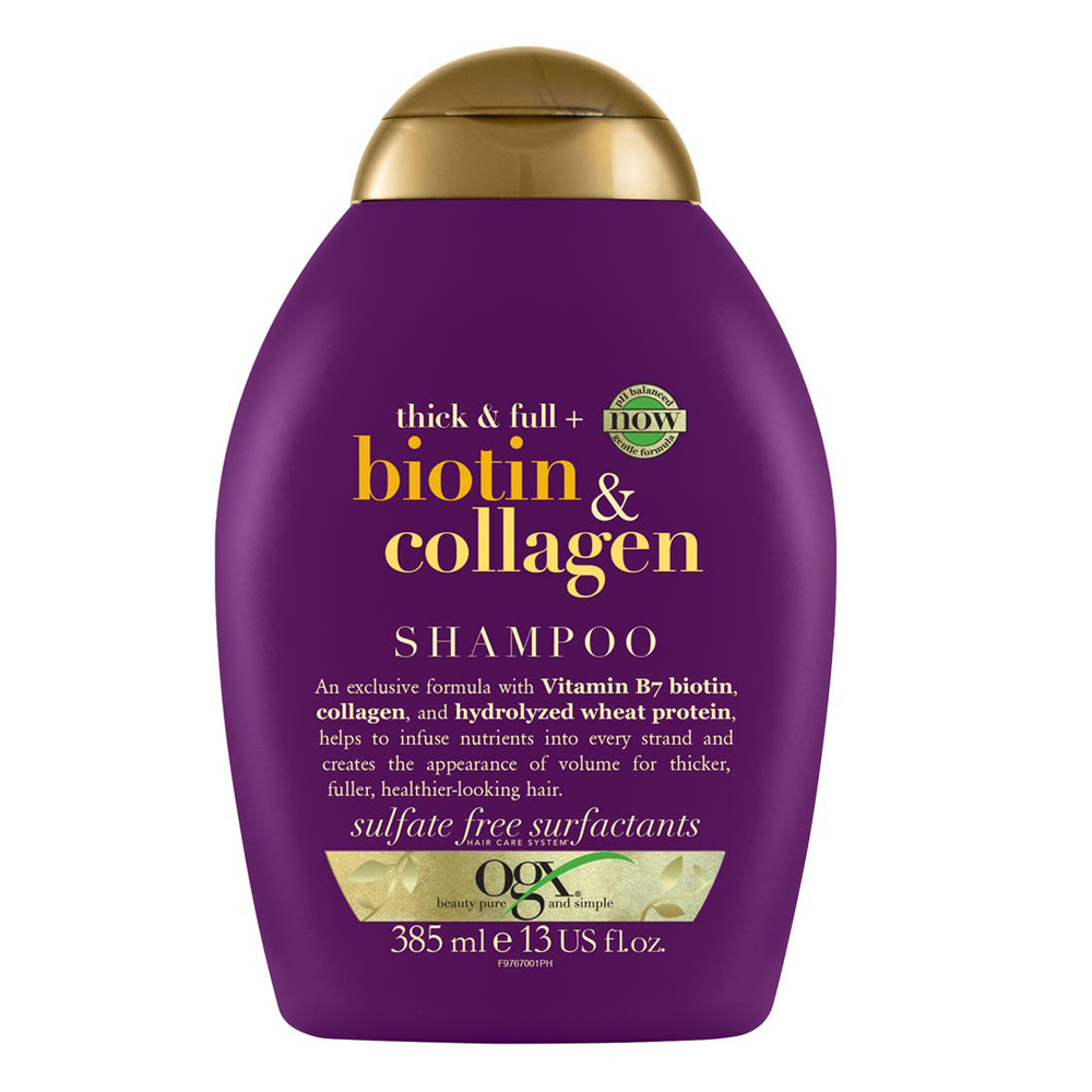او جي اكس شامبو بيوتين وكولاجين 385 مل