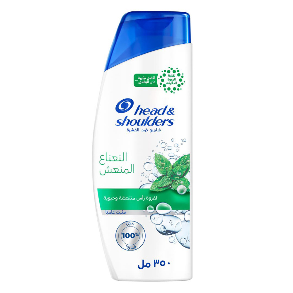 شامبو هيد اند شولدرز النعناع المنعش 350 مل