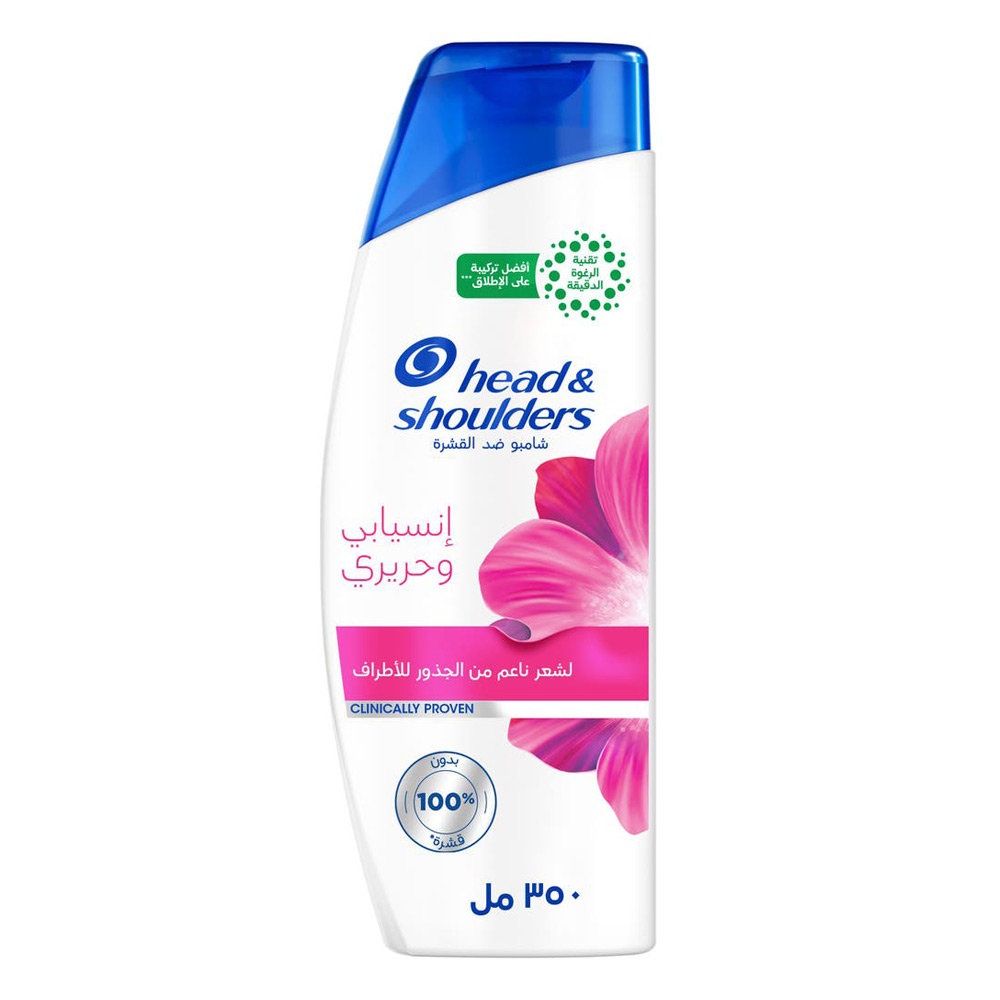 شامبو هيد اند شولدرز لشعر انسيابي وحريري - 350 مل