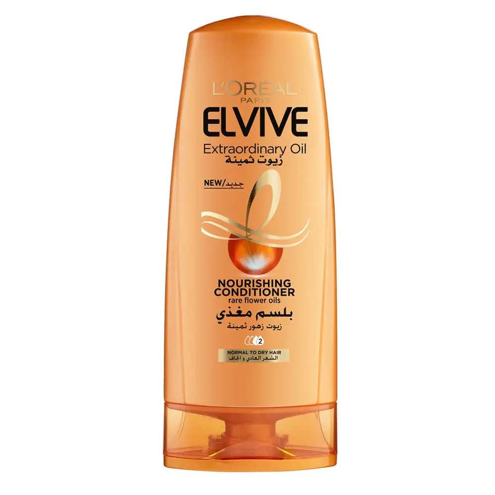 بلسم للشعر من لوريال الفيف بالزيوت الثمينة للشعر الطبيعي أو الجاف 360 مل