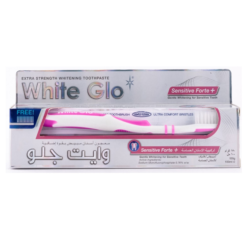 وايت جلو معجون أسنان حساسة يبيض الأسنان  100 مل