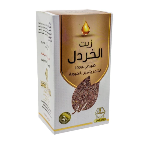 زيت الخردل للشعر طبيعي 100% من وادي النحل - 125 مل