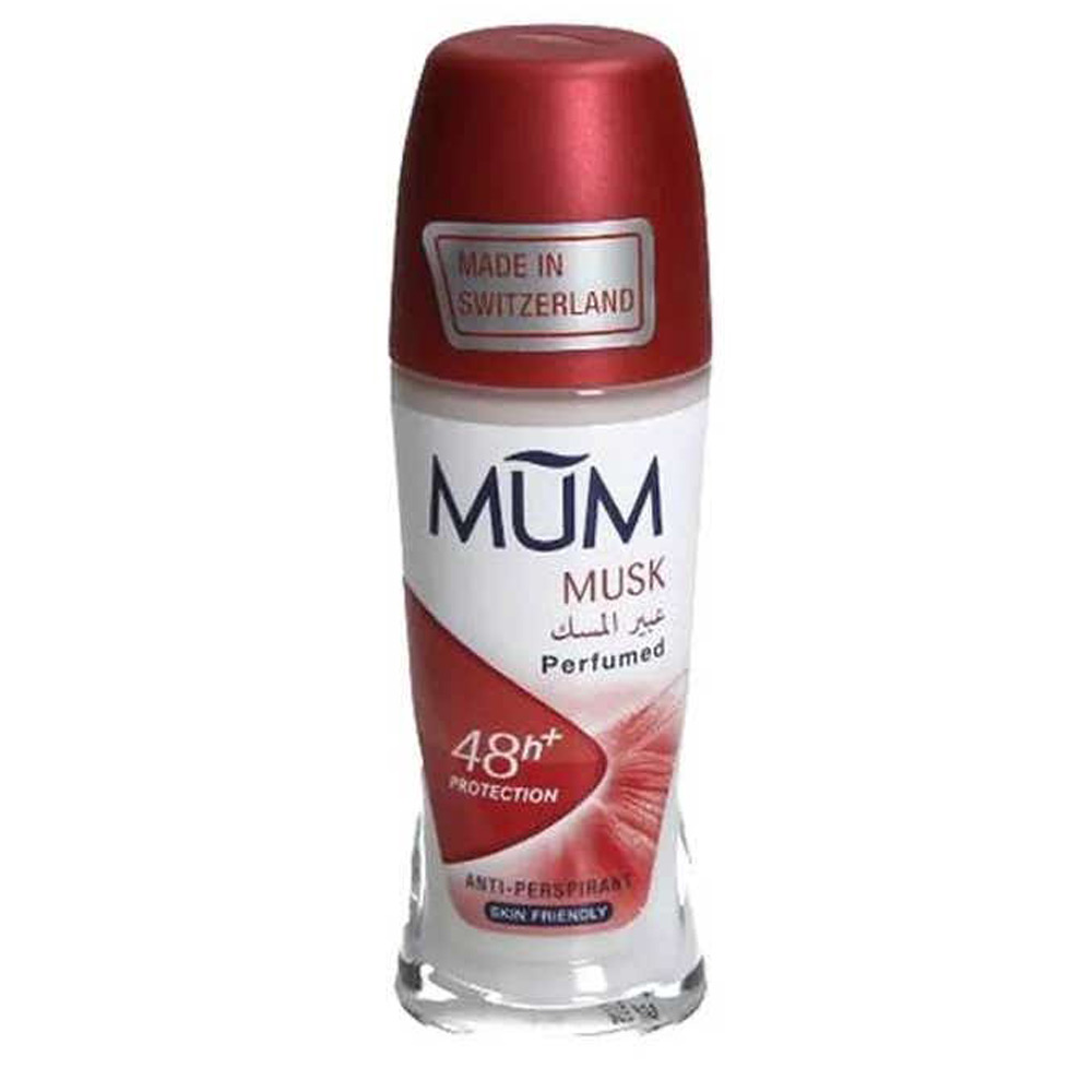 مام مزيل عرق رول اون برائحة المِسك للنساء - 75 مل