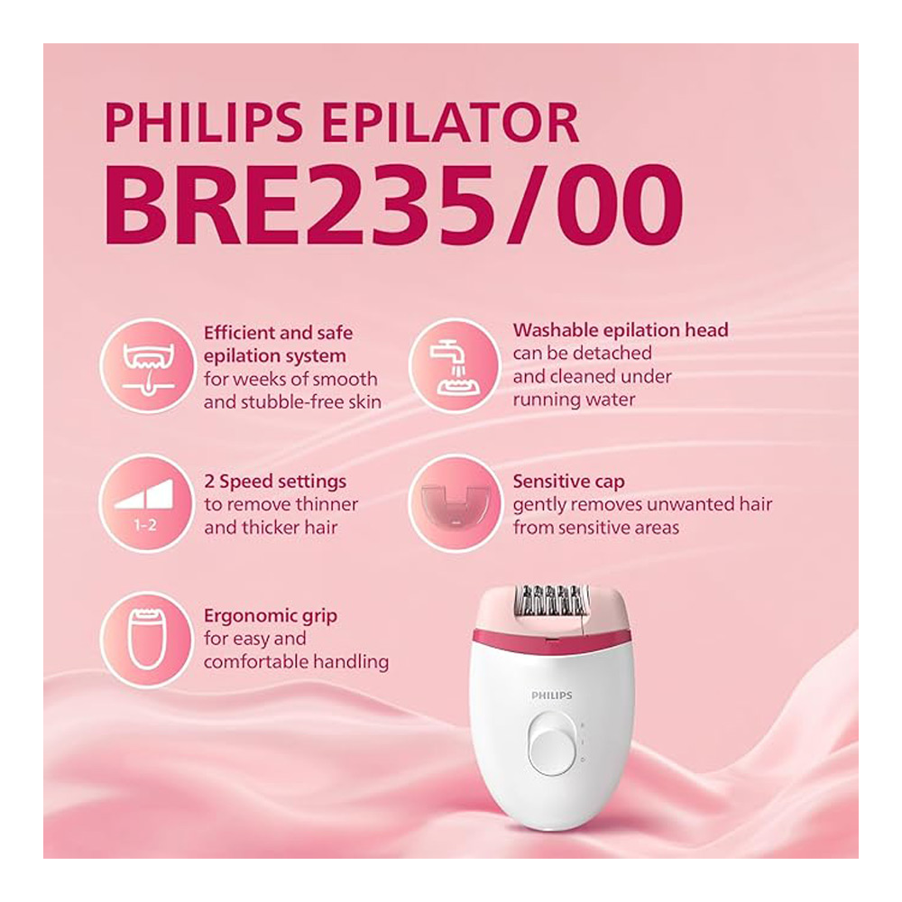 فيلبس ماكينة لازالة الشعر للنساء 3 255/00