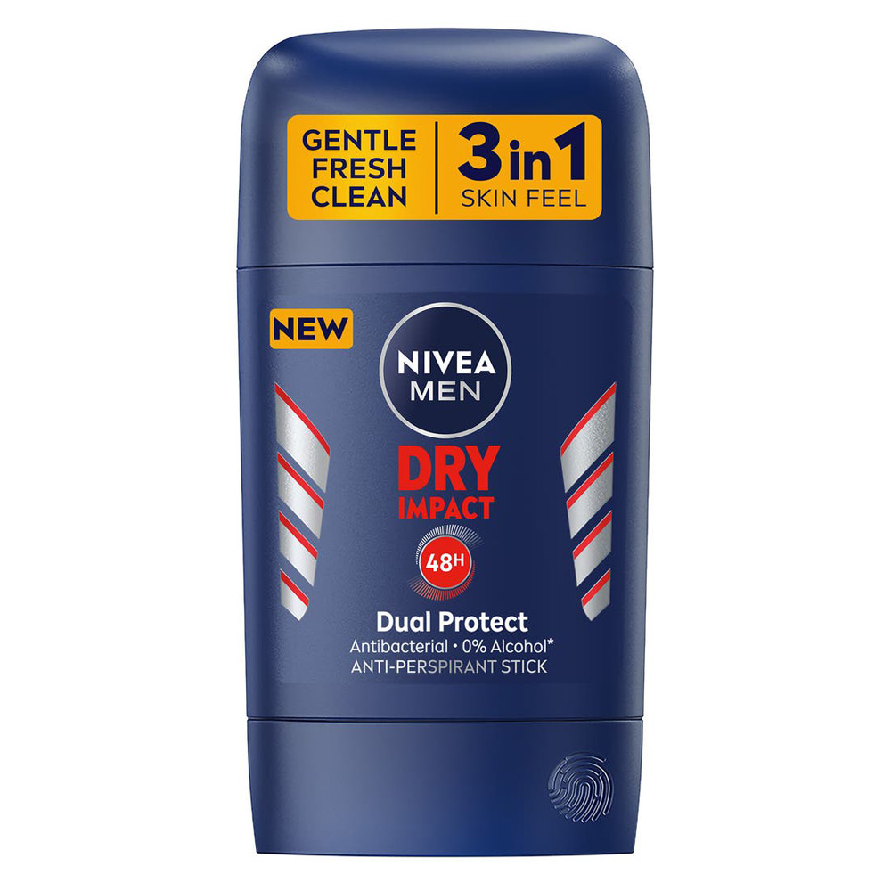 نيفيا مزيل عرق ستيك إمباكت دراي للرجال - 50 مل