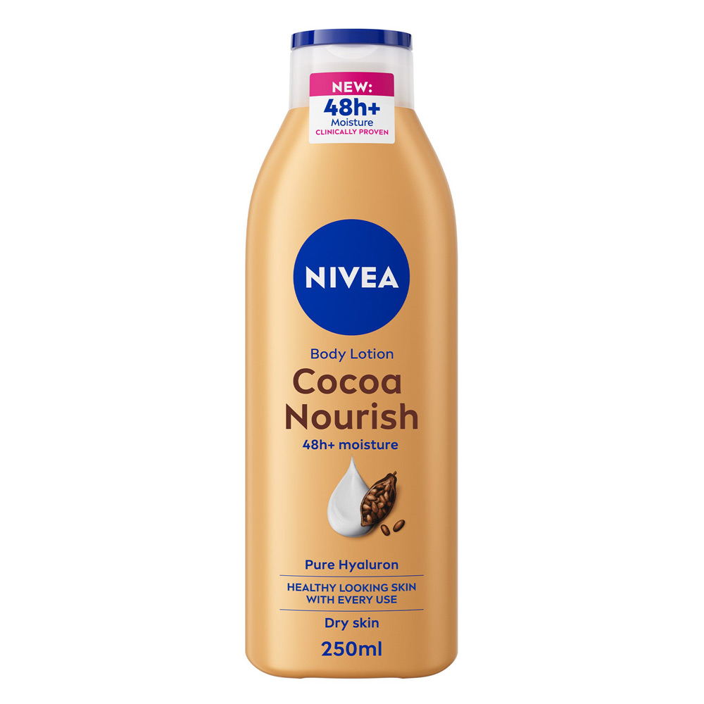 نيفيا لوشن للجسم عناية بتغذية مرطبة بزبدة الكاكاو - 250 مل