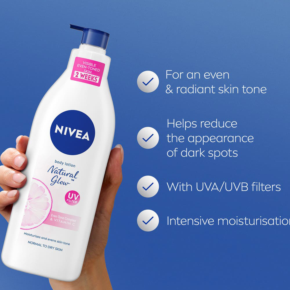 نيفيا، لوشن للجسم، يعزز إشراقة البشرة - 400 مل