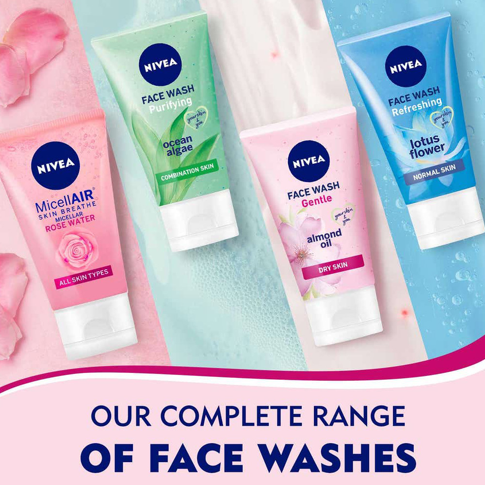 نيفيا غسول لطيف للوجه للبشرة الحساسة والجافة - 150 مل