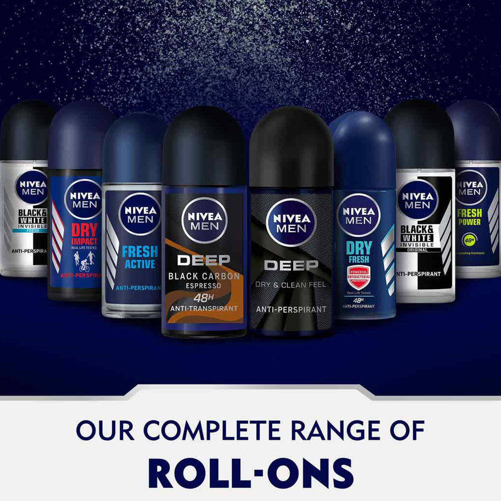نيفيا مزيل عرق رول - اون فريش للرجال - 50 مل