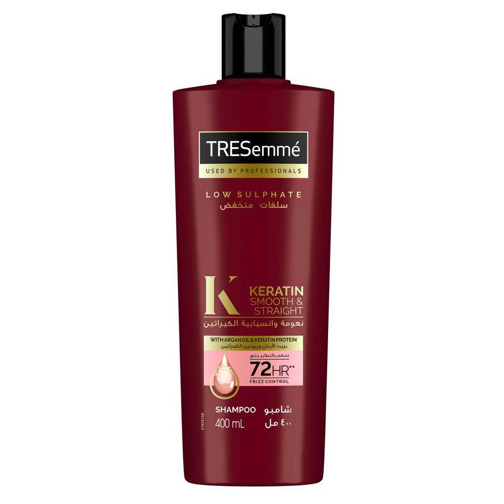 شامبو تريسمي نعومة الكيراتين بزيت الأرجان - 400 مل