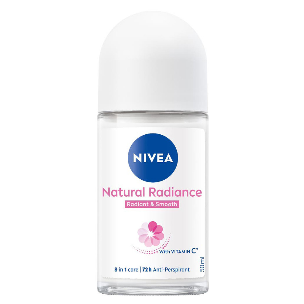 مزيل عرق نيفيا رول  أون للتفتيح الطبيعي 50 مل