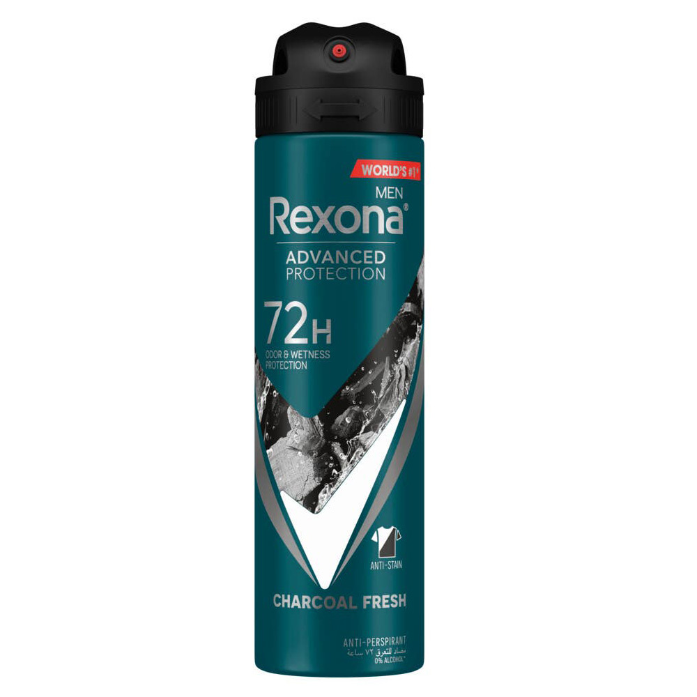 ريكسونا بخاخ مزيل عرق للرجال بالفحم 150 مل