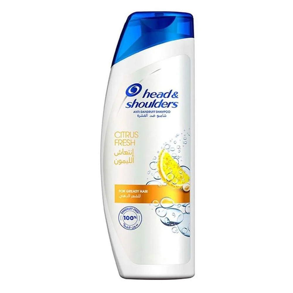 شامبو هيد أند شولدرز ضد القشر بالليمون - 190 مل