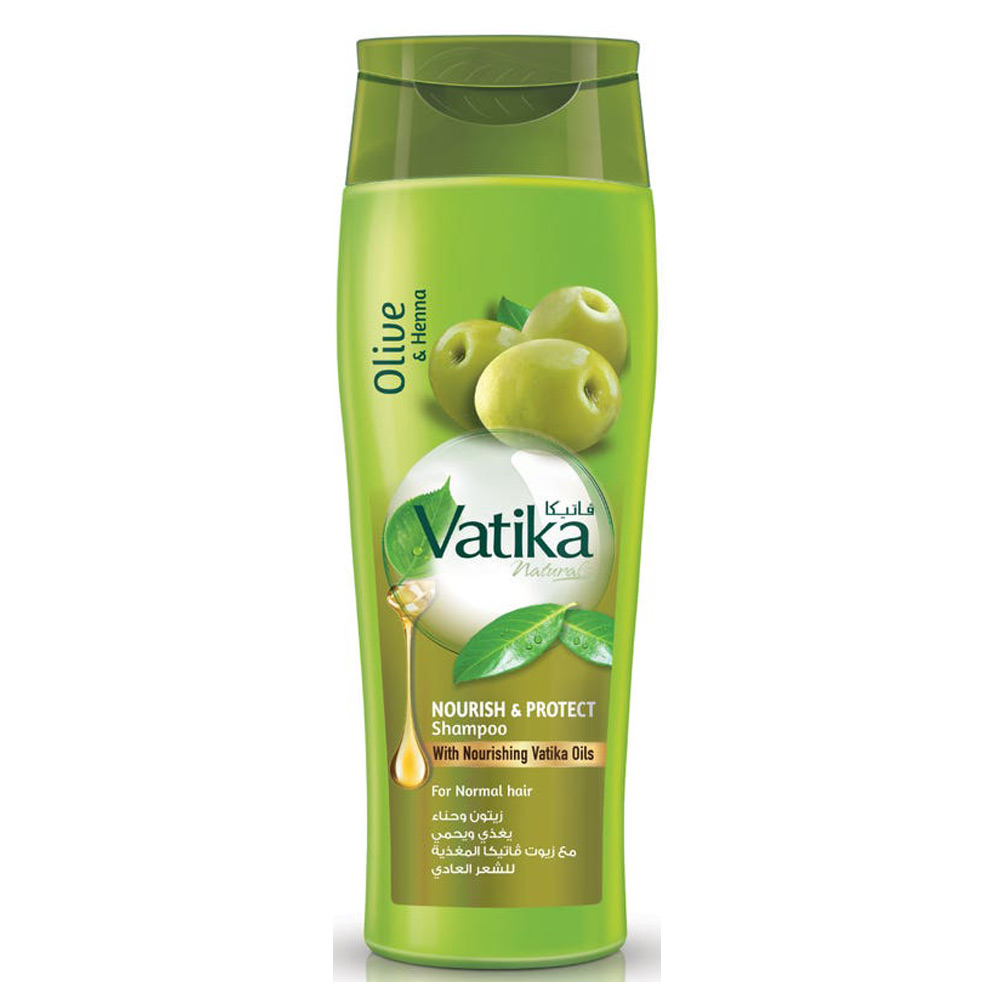 شامبو فاتيكا تغذية وحماية بزيت الزيتون  والحناء - 700 مل