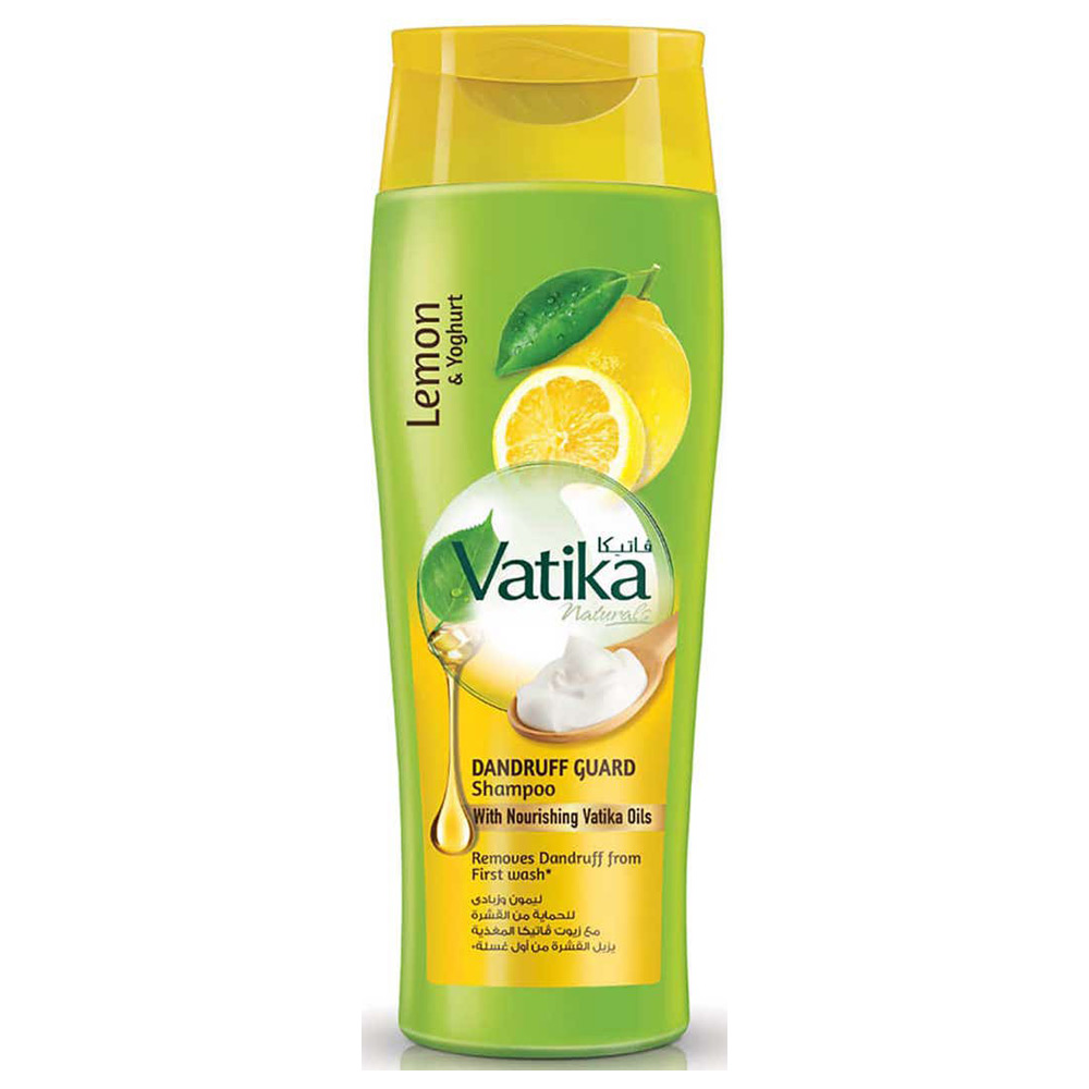 شامبو فاتيكا بالليمون والزبادي للحماية من القشرة - 350 مل