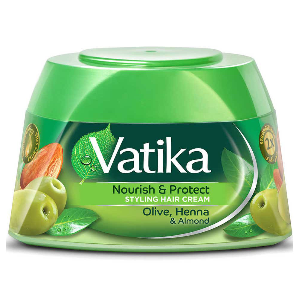 كريم الشعر فاتيكا يغذي ويحمي باللوز والحناء 210 مل