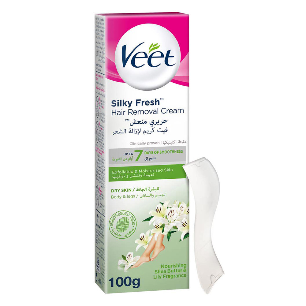 فيت كريم ازالة شعر الجسم للبشرة الجافة - 100 جم