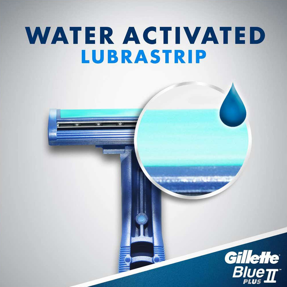 ماكينة حلاقة جيليت بلو 2 بلس  10 قطع + 4 مجانا - 1 عبوة