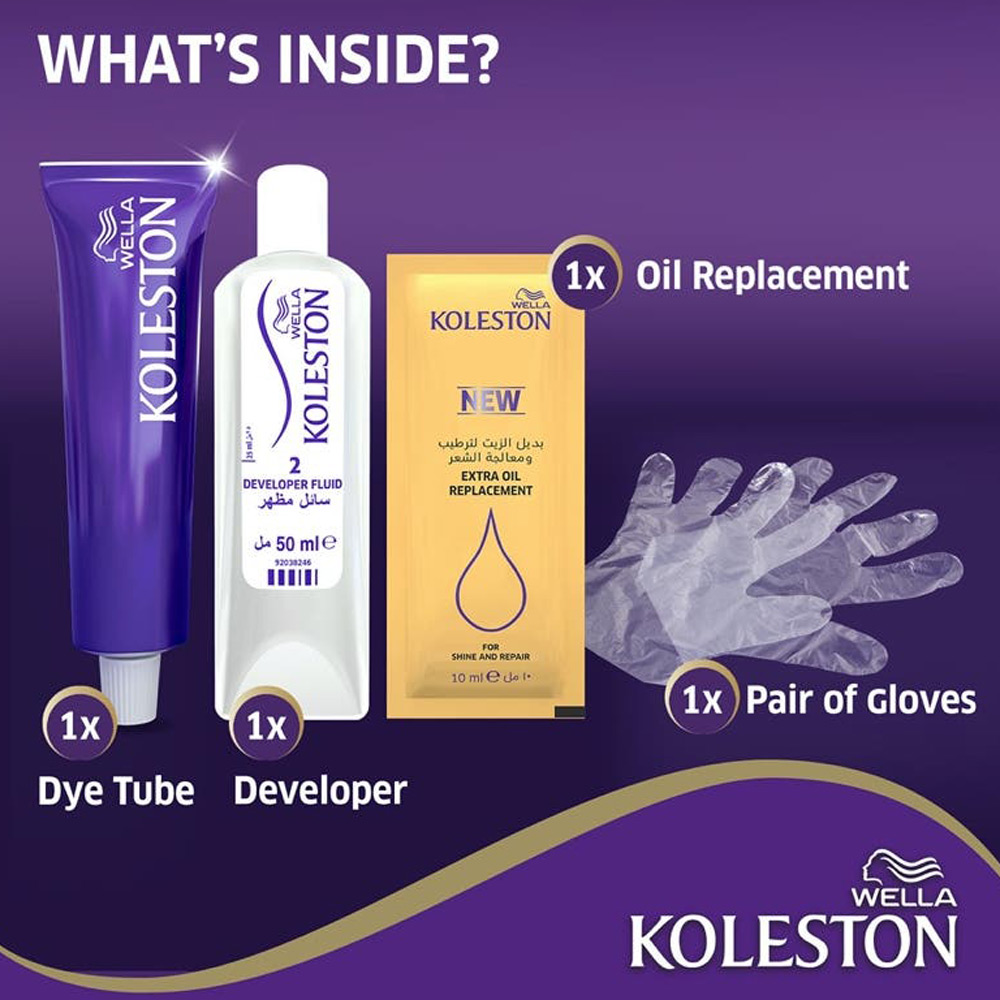 كوليستون صبغة شعر اشقر بلاتيني + مظهر 310/0