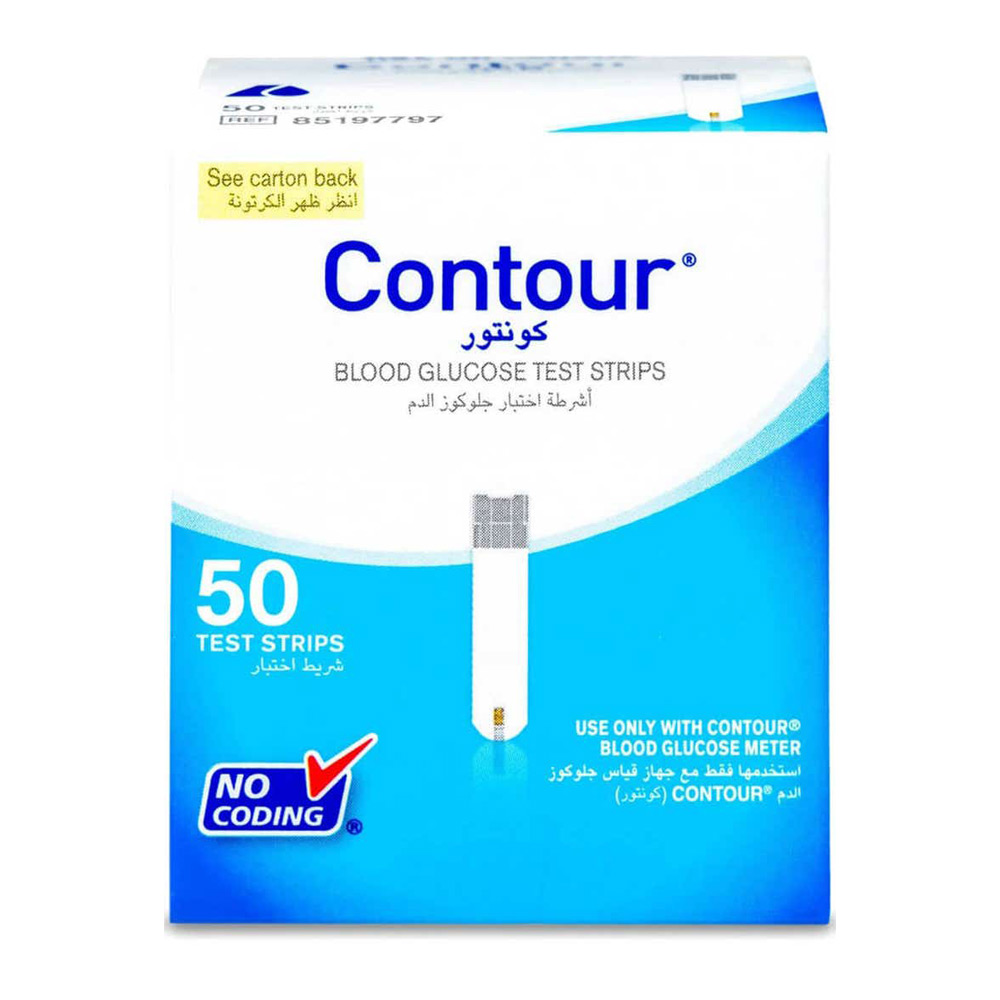 أسينسيا كونتور شرائط قياس السكر فى الدم - 50 قطعة