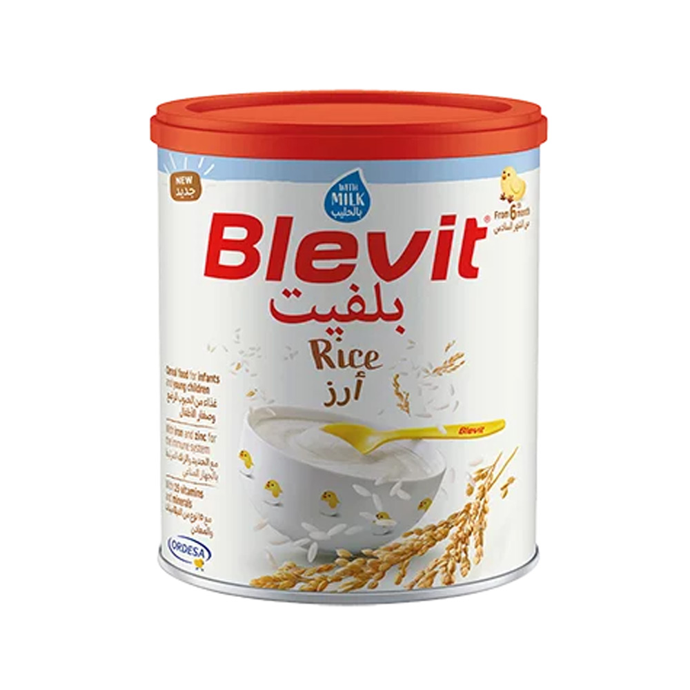 حبوب مغذية للأطفال بليفيت بلس أرز - 350 جم