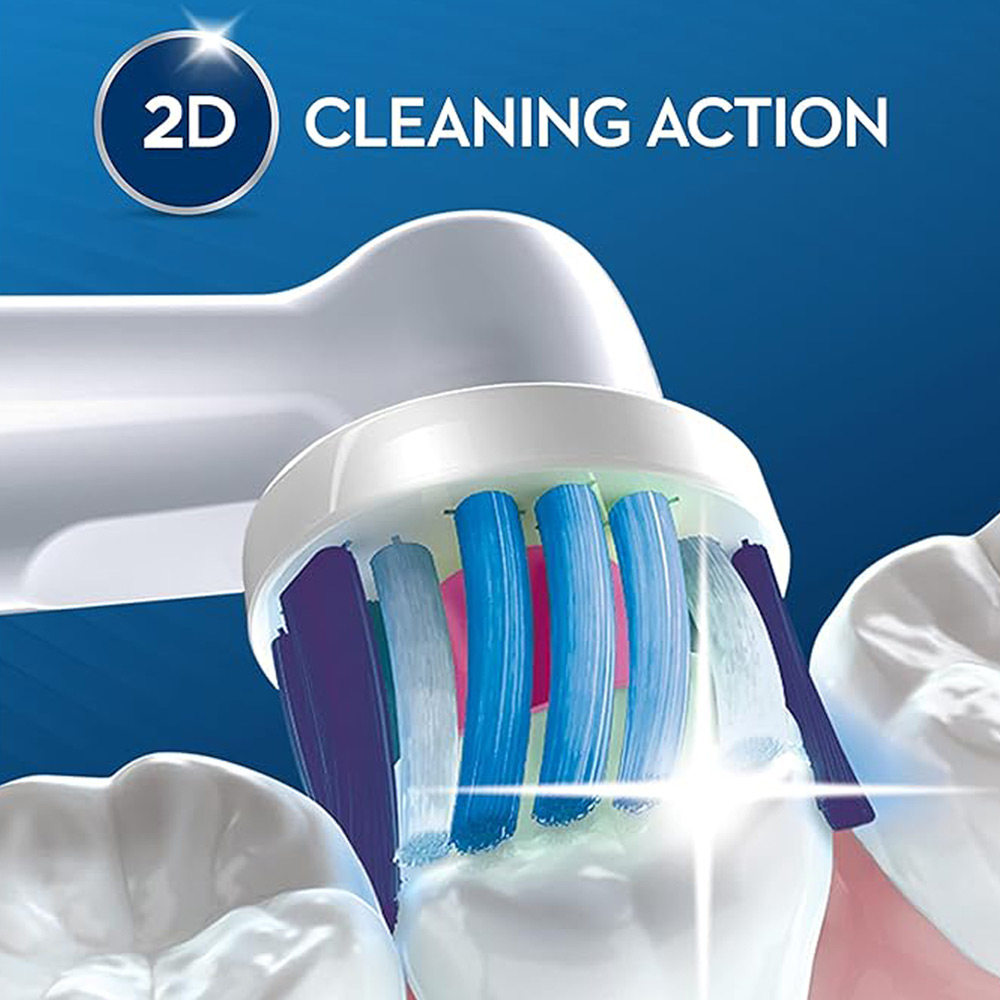 اورال بي فرشاة اسنان كهربائية فيتاليتي 100 (وردي)