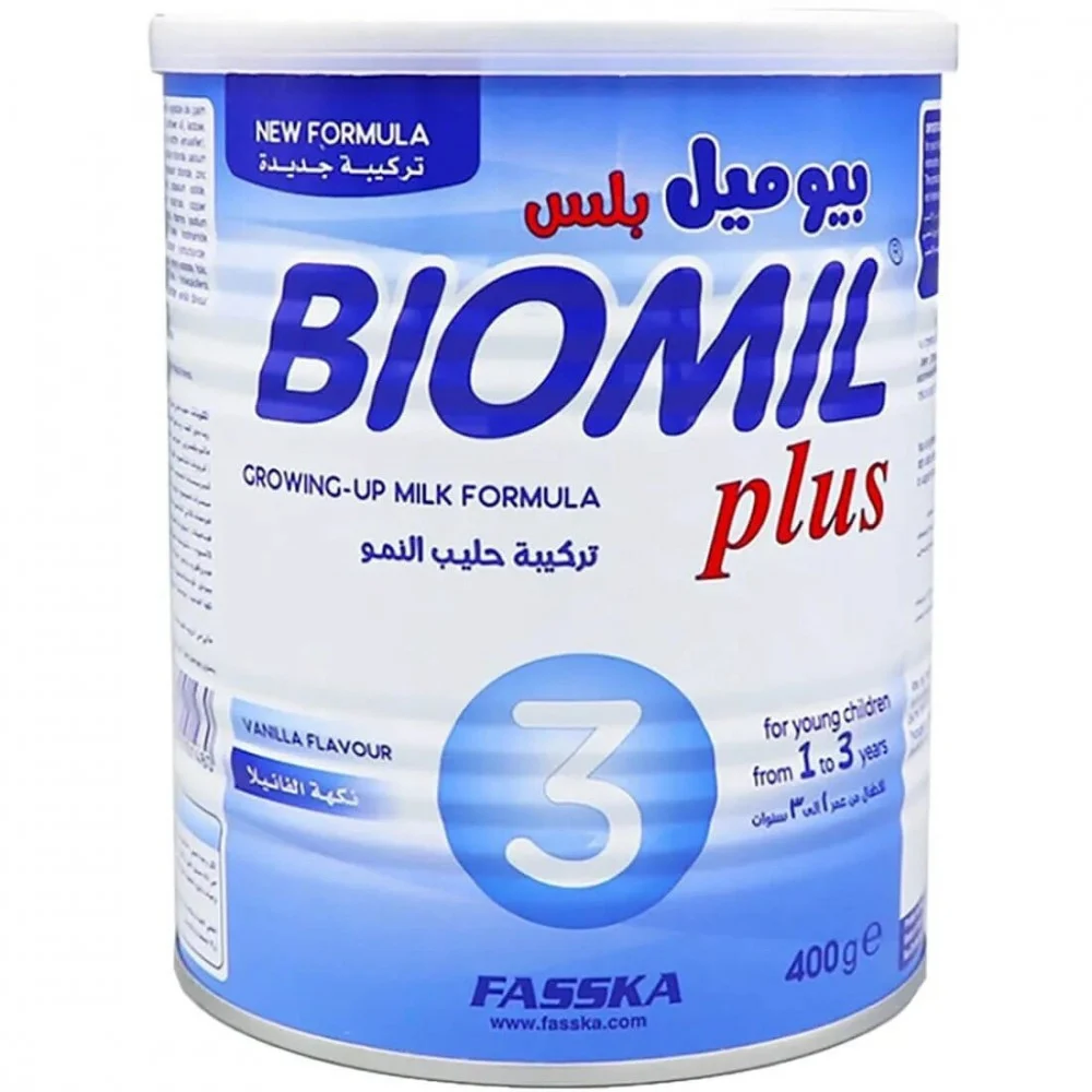 بيوميل بلس (3) حليب أطفال 400 جم.